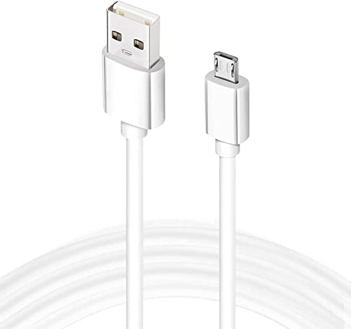 Remplacement Blanc chargeur USB chargement câble de synchronisation de données Câble pour Amazon Kindle & Kobo Marque lecteurs de livres, 3 G, Wi-Fi, Touch, papier blanc, Fire, Fire HD (fonctionne avec écran 15,2 cm, 24,6 cm, 2 nd & dernière génération Liseuse eBook appareils) par Dragon Trading®