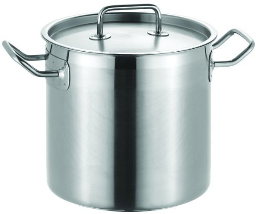 Schulte-Ufer 6466-24 Suppentopf Profiline 24 cm, Edelstahl, Silber