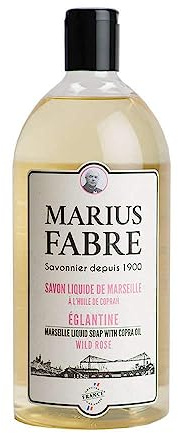 MARIUS FABRE - Savon LIQUIDE DE Marseille 1 L Recharge Eglantine 1900 - L1REG