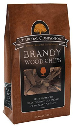 Charcoal Companion Räucherchips in Brandy getränkt, braun, 24.1x13.2x7.6 cm, CC6060