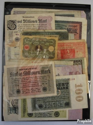 Prophila Collection Geldschein Deutsches Reich 25 Verschiedene Banknoten Weimarer Republik (Banknoten für Sammler - kein Zahlungsmittel)