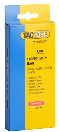Tacwise 1156 Stauchkopfnägel Brad Typ 18G / 50 mm, Verzinkt, 1000 Stück
