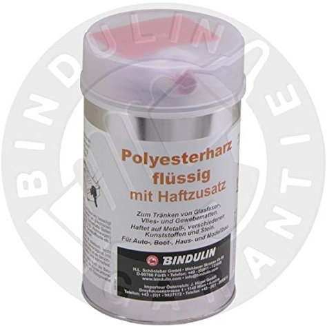 Polyester-Harz ohne Gewebe mit Härter inkl. Pinsel (750 g Set)