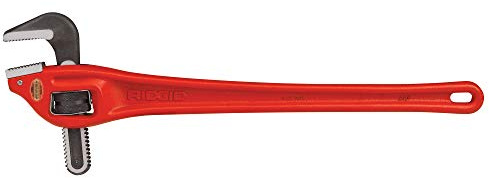 RIDGID 89445 Modell 24 Eckrohrzange für schwere Beanspruchung, 3 Sanitär-Schraubenschlüssel