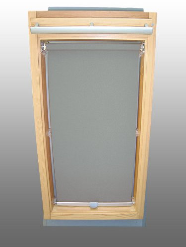 Abdunkelungsrollo Rollo für Velux DKL/RHL-EP GGL,GPL,GHL,GTL,GXL,GDL S08 grau