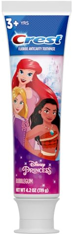 Oral-B Stages Paste,DISNEY PRINCESS, 4.2-Ounce Tubes BUBBLE GUM