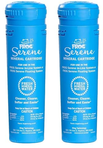 Lot de 2 : Mineral Spa Grenouille de Remplacement