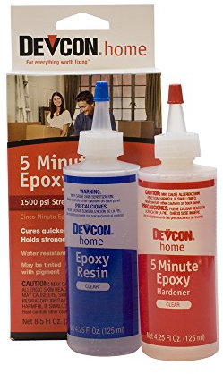 5 min Epoxy- deux 4 1/56,7 gram bouteilles – Glu-720.90