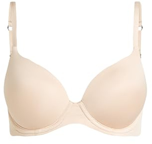Hunkemöller Damen Vorgeformter Bügel-BH Super soft B80, Tan