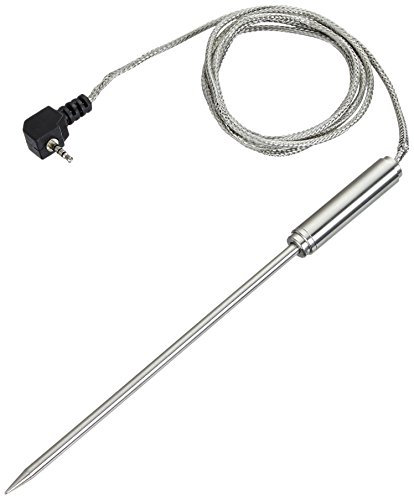 RÖSLE Edelstahl-Ersatz Messfühler für BBQ Kerntemperaturmesser, Edelstahl 18/10, Kabellänge 1 m, uni, Silberfarben