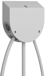 Bachmann Herdverteiler KÜCHENANSCHLUSSBOX mit 2m Herdanschlussdose, 2m Kochfeld und 2m Backofen, Lichtgrau, 923.000 (mit VDE Zulassung)