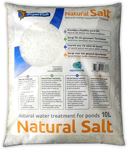 Superfish Pond Natural Salt 10L Koi Fish Garden Pond Treatment