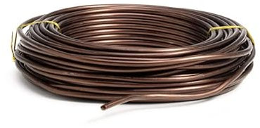 Filo Alluminio Ramato - Accessorio per Bonsai, Diametro 5 mm, Peso 500 g