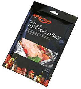 2 Packs X Bar-Be-Quick Foil Cooking Bags. Each pack contains 5 bags! Simply fill and cook. Ideal for cooking tasty meat, fish, vegetables on the barbecue or in the oven