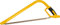 Roughneck ROU66821 Pointed Bow Saw 530mm/21
