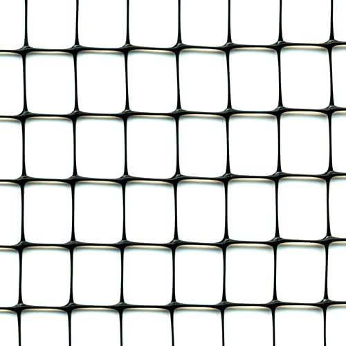 Tenax Cintoflex E 2,00x100 m Schwarz, Kunststoffzaun, Zaunnetz, Zäune für Haustiere und Garten, landwirtschaftliche Zäune