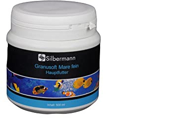 Silbermann Granusoft Mare - Hauptfutter für Meerwasserfische fein oder grob (500 ml fein)