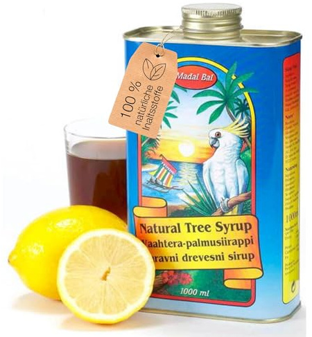 Neera Baumsirup 1L I Zitronensaftkur aus Ahornsirup & Palmsirup I 1000 ml inkl. Anleitung I Nahrungsersatz für 5-7 Tage Fastenkur I natürliches Detox-Getränk vegan & ohne Zusatzstoffe