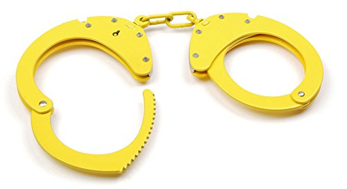 CLEJUSO Mod. Nr. 12A Handschellen gelb