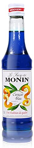 Le sirop de Monin Curaçao Blu Sciroppo 250 ml