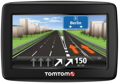 TomTom Start 20 Europe Traffic Navigationssystem (11cm (4,3 Zoll) Display, IQ Routes, Fahrspurassistent, Parkassistent, integrierte Halterung)