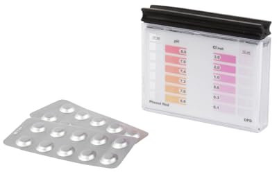 Steinbach Testkit für pH-Wert und freies Chlor, inkl. 2x 10 Tabletten, 079000