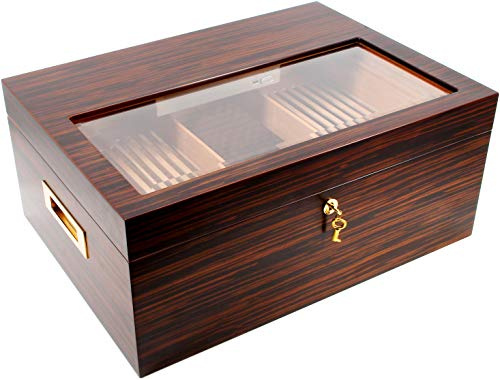 adorini Humidor Vittoria - Deluxe | Zigarren-Schrank mit Cigar Heaven Befeuchtungssystem