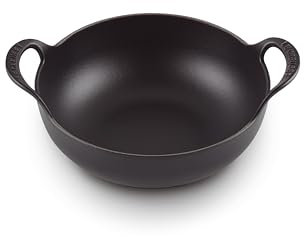 Le Creuset Balti dish de hierro fundido, Negro Mate, 20142240000460
