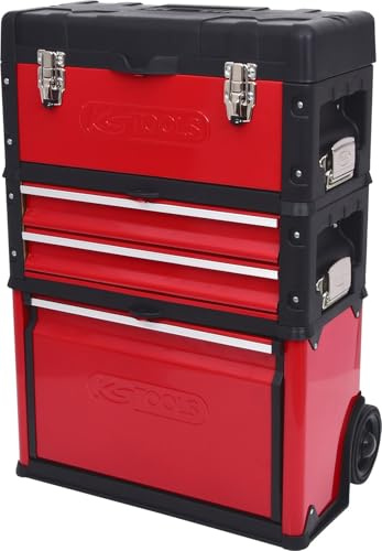KS Tools Mobile Kunststoff Stahlblech Tool Box, 850.0340