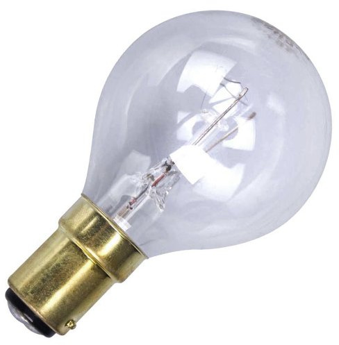 40w Sbc Clear Golf Ball Bulb, Pack Of 2