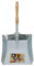 ÉLÉPHANT Maison - Pelle Acier Origine - Grand Format pour Déchets Verts - Corps en Acier Galvanisé - Manche en Bois de Frêne - Utilisation Extérieure - Durable & Robuste - Fabriqué en France