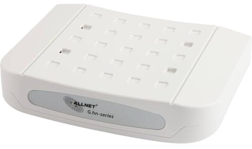 ALLNET all-ghn101 – 2 Wire 1000 Mbit/s weiß Konverter Support-Netzwerk – Wandler Support-Netzwerk (1000 Mbit/s, IEEE 802.3 ab, IEEE 802.3 AZ, IEEE 802.3u, 100,1000 Mbit/s, kabelgebunden, 300 m, Aktivität, Verbindung)