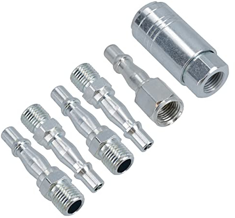 Air Line Hose Compressor Fitting Connector Quick Release Set Female 1/4 BSP