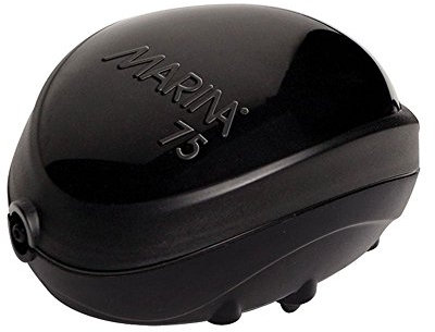 Marina 11114 Durchlüfterpumpe 100, für Aquarien bis 150L, Schwarz