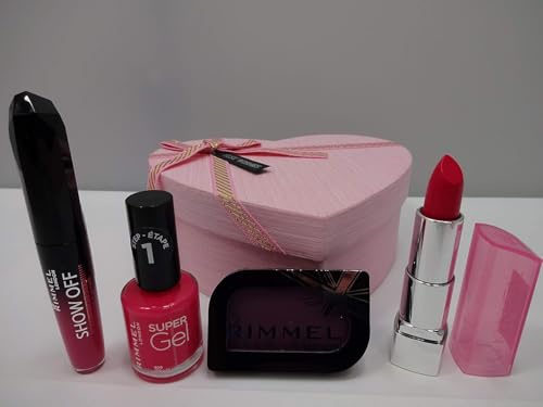 Rimmel London Make Up Kit, Beauty Bundle Gift Set For Her