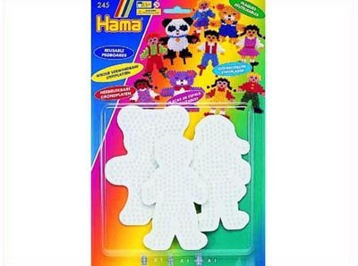 Hama 245 - Stiftplatten 3 Figurenmotive, 12cm