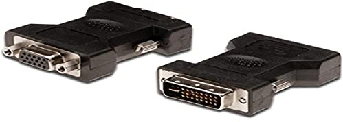 Digitus Adaptateur DVI-I vers VGA Noir DVI-I 24 + 5 S