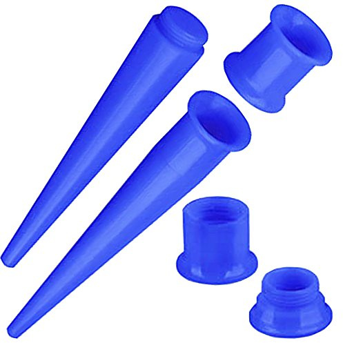Piercingfaktor Piercing Ohrpiercing 2 in 1 Set Dehnstab Dehnungsstab Expander Flesh Tunnel