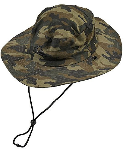 Quiksilver Herren Bushmaster Floppy Sun Beach Hat Fischerhut, Camo3, L-XL