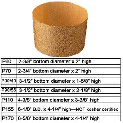 Novacart Panettone Mold - P110, 100 Pieces