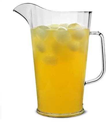 Elite 2 Pint Polycarbonate Jug Lined and CE Marked at 40oz / 1.25ltr - Plastic Jug, Plastic Pitcher
