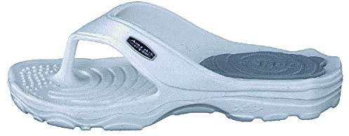 Chung Shi Unisex Dux Zori, Separador de dedos, Blanco/Gris, 44-45 EU