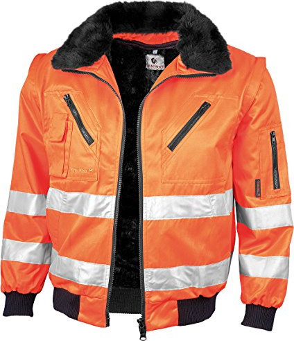 Pilot Chaqueta de protección de advertencia Qualitex Naranja, Naranja, Q61931B