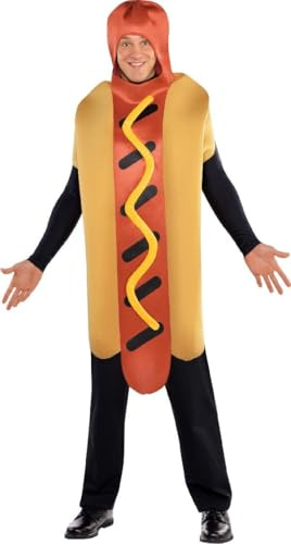 amscan Hotdog Kostüm für Erwachsene Herren