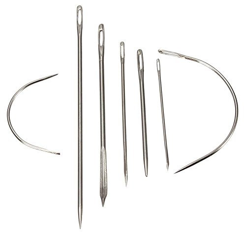 Vitoki Heavy Duty Hand Sewing Needles Kit for Home Upholstery Carpet Leather Canvas Repair by Vitoki, Pack of 7