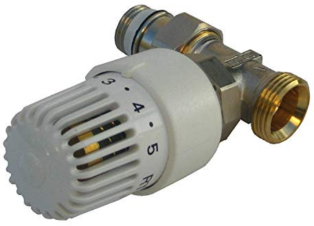 HoWaTech 902043 RTL Ventil 1/2' AP für Warmwasser Fußbodenheizung