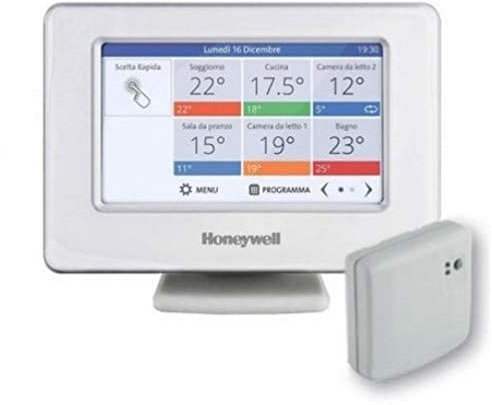 Honeywell EVOHOME CONNECTED PACK (CONTROLADOR EVOTOUCH + RECEPTOR BDR91 + SOPORTE SOBREMESA ATF800) - ATP921R3118