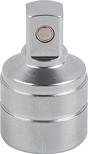 KS Tools 150.1429 3/8 Öldienst-Bit-Stecknuss für Innenvierkant-Schrauben mit Magnet, 10,5 mm