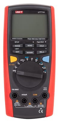 UNI-T UT71A/MIE0091 Messgerät AC DC LCD Digital Multimeter Voltmeter Spannung Strommesser
