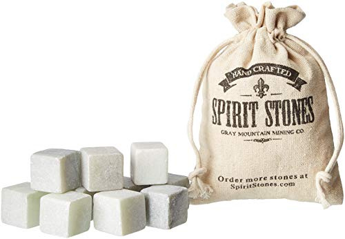 Set of 10 whiskey Chilling Rocks 100% Pure Soapstone cubes